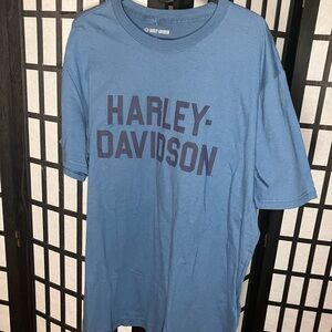 Harley-Davidson Slate Blue Short Sleeve Tee